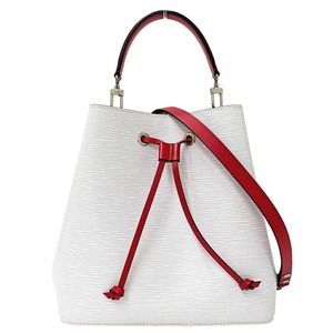 Louis Vuitton Epi Women's Handbag/Shoulder Bag, 2-Way, Neo Noe, White, Noir, ...